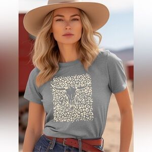 NWOT, Womens, Super Soft Country Western Cowgirls Vintage Graphic Tee